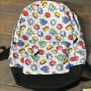 Disney store London backpack new Colorful Cartoon Print Backpack